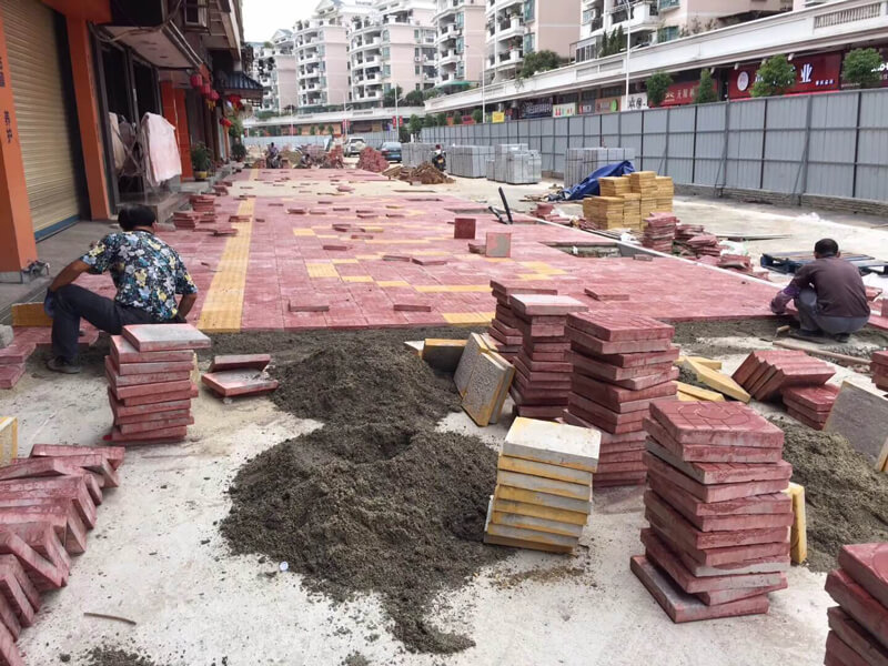 環(huán)保彩磚案例2